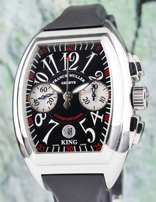 (image for) Franck Muller King Size Stainless Steel Conquistador / 8005 CC KING
